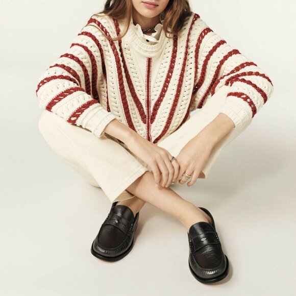 BA&SH Gardy Openwork Sweater - Picture 6 of 8